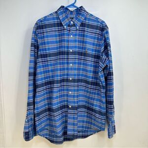 Polo by Ralph Lauren Blue Plaid Men's Shirt